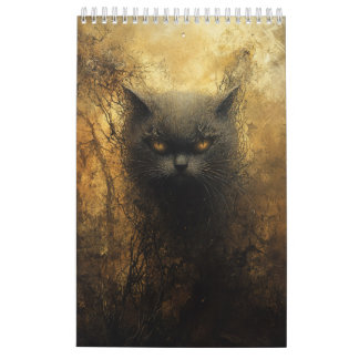 A Dark Cat Art Calendar