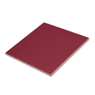 A Dark Cinnabar Red Solid Colour Background Tile