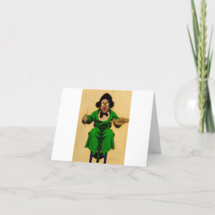 A Dark Futurist, 1923 by Maxfield Parrish Thank You Card