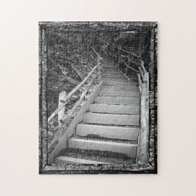 A Dark Path Jigsaw Puzzle (Vertical)