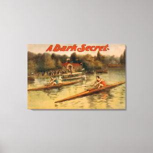 A Dark Secret Theatrical Poster Canvas Print