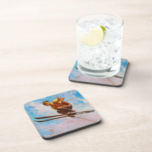A Dashing Skier by Endre Hollos Coaster