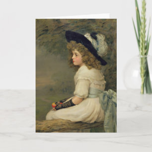 A Daughter of Eve, Pears Annual, Christmas, 1899 Holiday Card