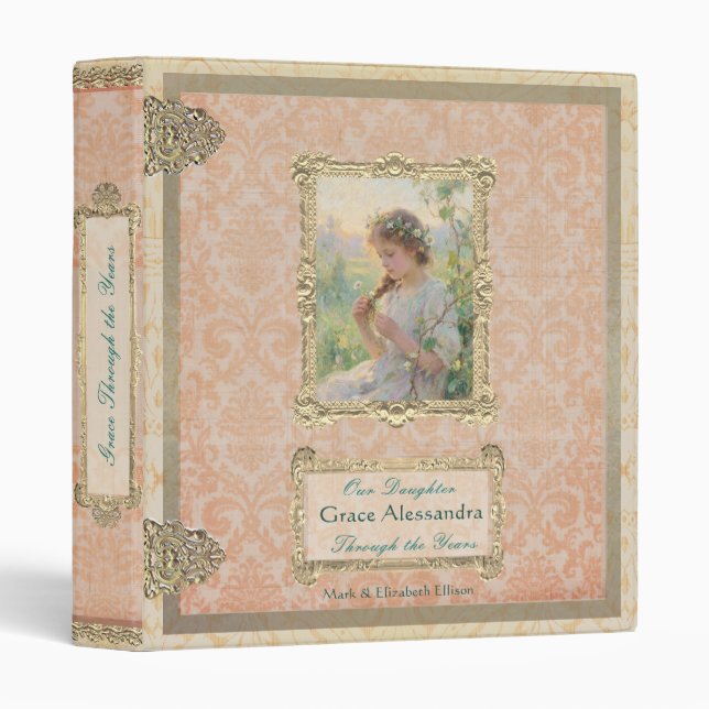 A Daughter's Years - Keepsake Album Binder (Front/Spine)