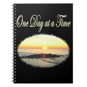 A DAY AT A TIME SUNRISE PHOTO NOTEBOOK