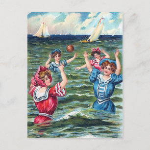 A Day at the Beach 004 Greeting Card