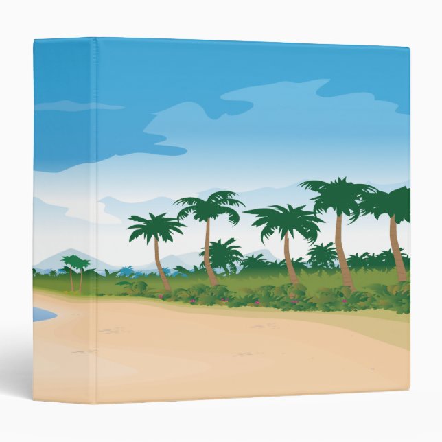 a day at the beach binder (Front/Spine)