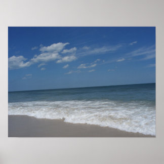 A Day at the Beach Poster