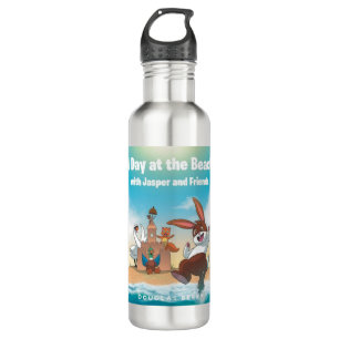  A day at the beach with Jasper and Friends 710 Ml Water Bottle