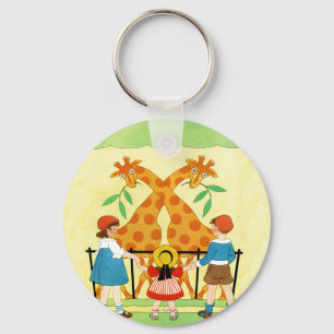 A Day At The Zoo Keychain