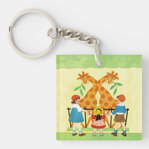 A Day At The Zoo Keychain