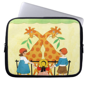 A Day At The Zoo Laptop Sleeve