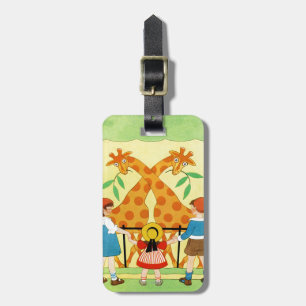 A Day At The Zoo Luggage Tag