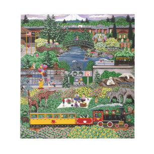 A Day at the Zoo Notepad