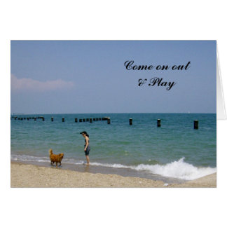 A day frolicking on the beach