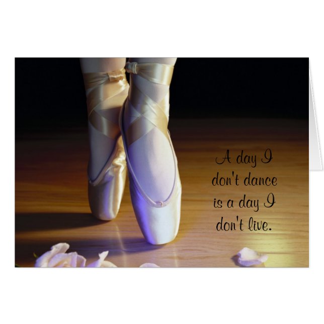 A Day I Don't Dance (Front Horizontal)