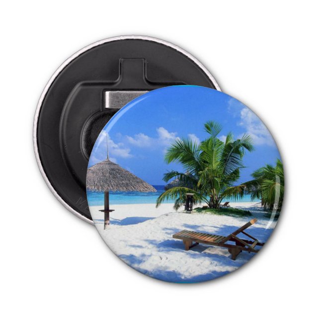 **A DAY IN PARADISE** BOTTLE OPENER (Front)