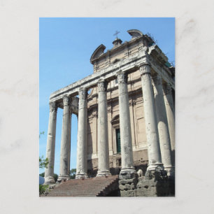 A Day in Rome Postcard