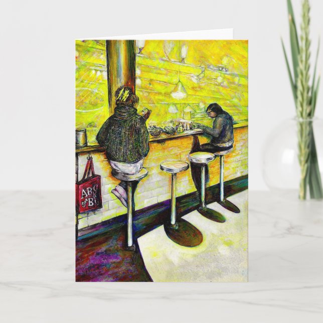 A Day Off from Crazy Card (Front)