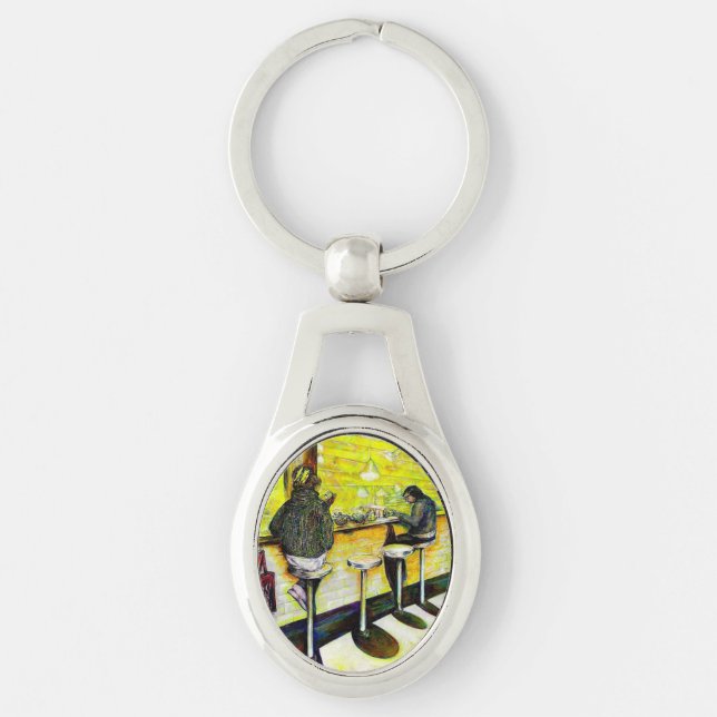 A Day Off from Crazy Keychain (Front)