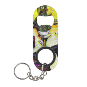 A Day Off from Crazy Keychain Bottle Opener