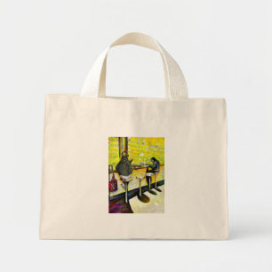 A Day Off from Crazy Mini Tote Bag