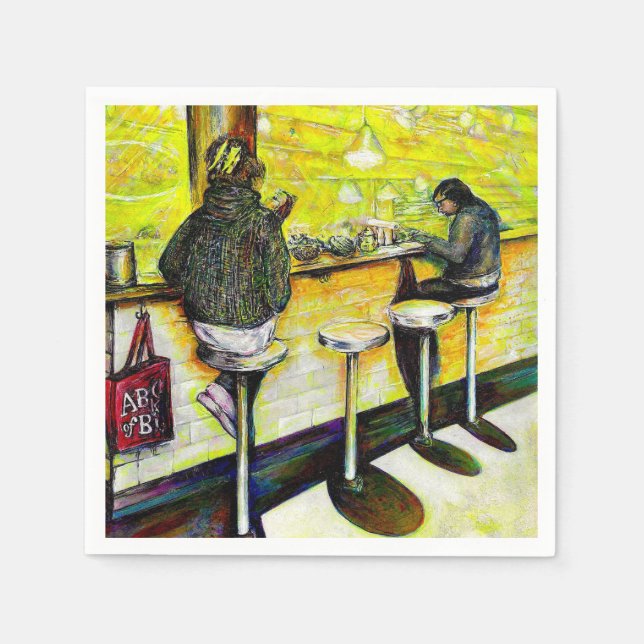 A Day Off from Crazy Napkin (Front)