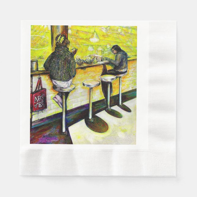 A Day Off from Crazy Napkin (Front)