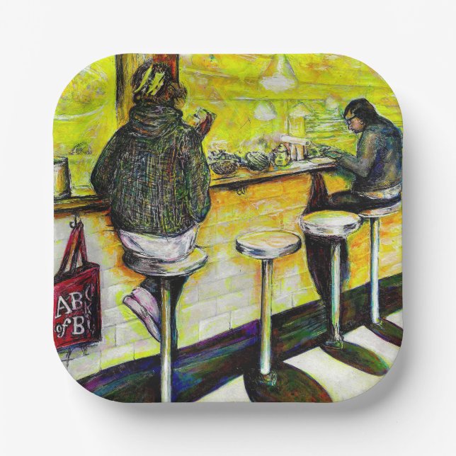 A Day Off from Crazy Paper Plate (Front)