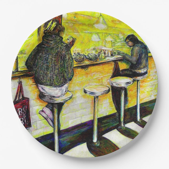 A Day Off from Crazy Paper Plate (Front)