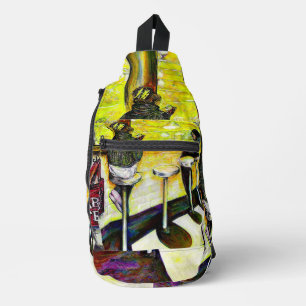 A Day Off from Crazy Sling Bag