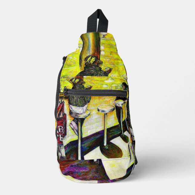A Day Off from Crazy Sling Bag (Front)