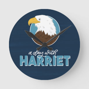 A Day with Harriet Room Wall Clock