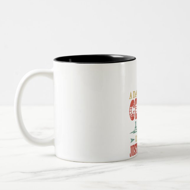 A Day Without Chess Is Like Just Kidding Two-Tone Coffee Mug (Left)
