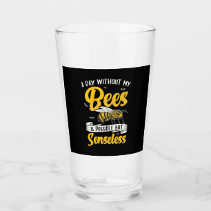 A Day Without My Bees Glass