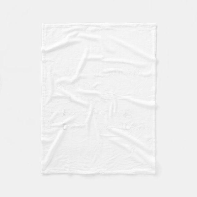 A Day Without Reading Is Like Book Readers Funny Fleece Blanket (Front)
