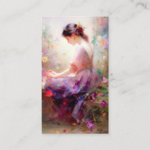 A Daydream of Flowers  Business Card