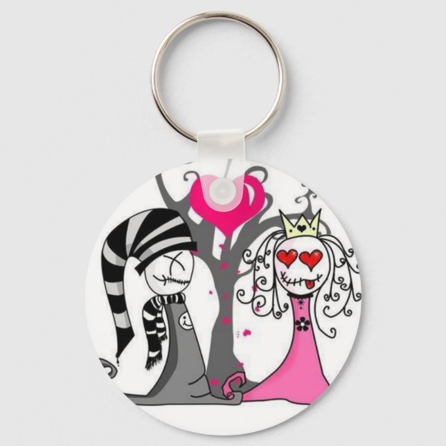 A Dead Kind Of Love Keychain (Front)