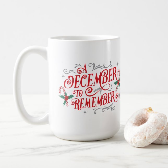 A December to Remember, Holiday Mug (With Donut)