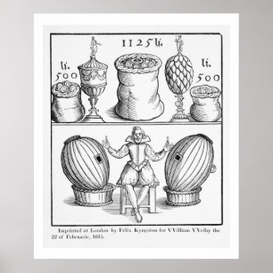 A Declaration Fixing the Date of the Next Drawing Poster