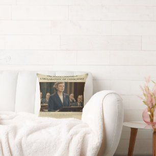 A Declaration Of Conscience June 1, 1950 Throw Pillow