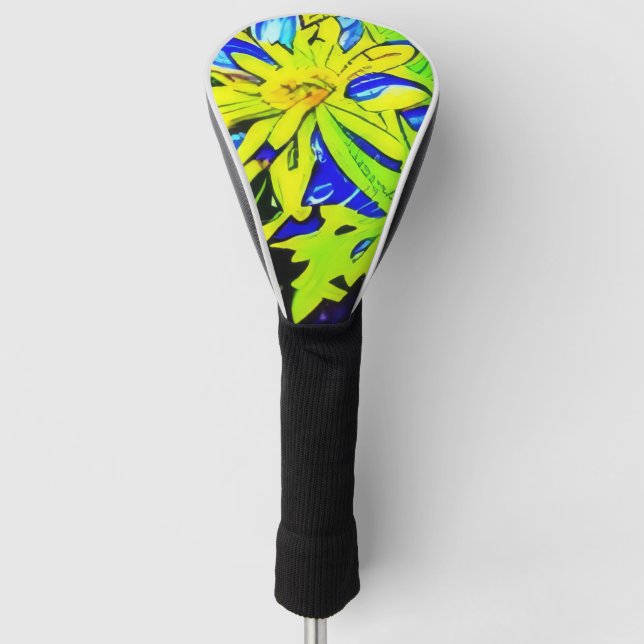 A Decorated Golf Club Cover (Front)