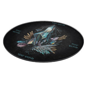 À Découper Créez Votre Propre Planche en Verre d'Autel de Cri