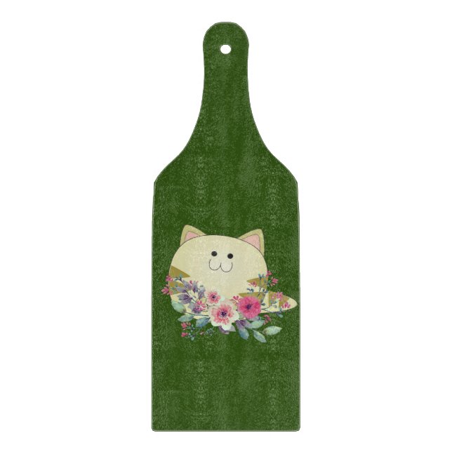 À Découper Planche de coupe en verre Cat Meow (Devant)