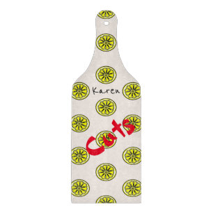 À Découper Planche de verre Citron