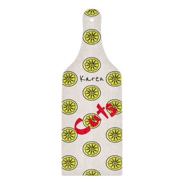 À Découper Planche de verre Citron (Devant)