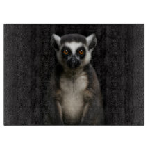 Planche en verre Black 4 Luxe Gentle Lemur