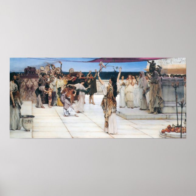 A Dedication To Bacchus Poster (Front)