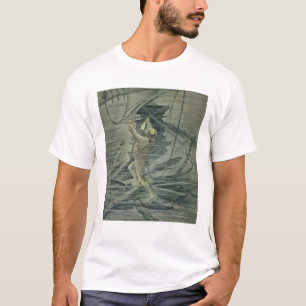A Deep Sea Diver Looking at the Wrecks T-Shirt
