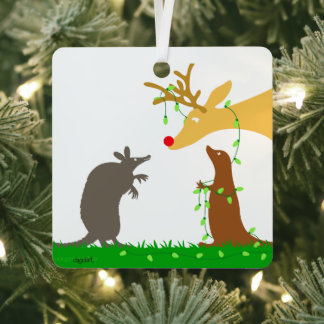A Deer Christmas Ornament
